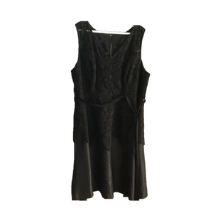 𝅺michel Studio NWT plus size 22 Black A-line lace dress